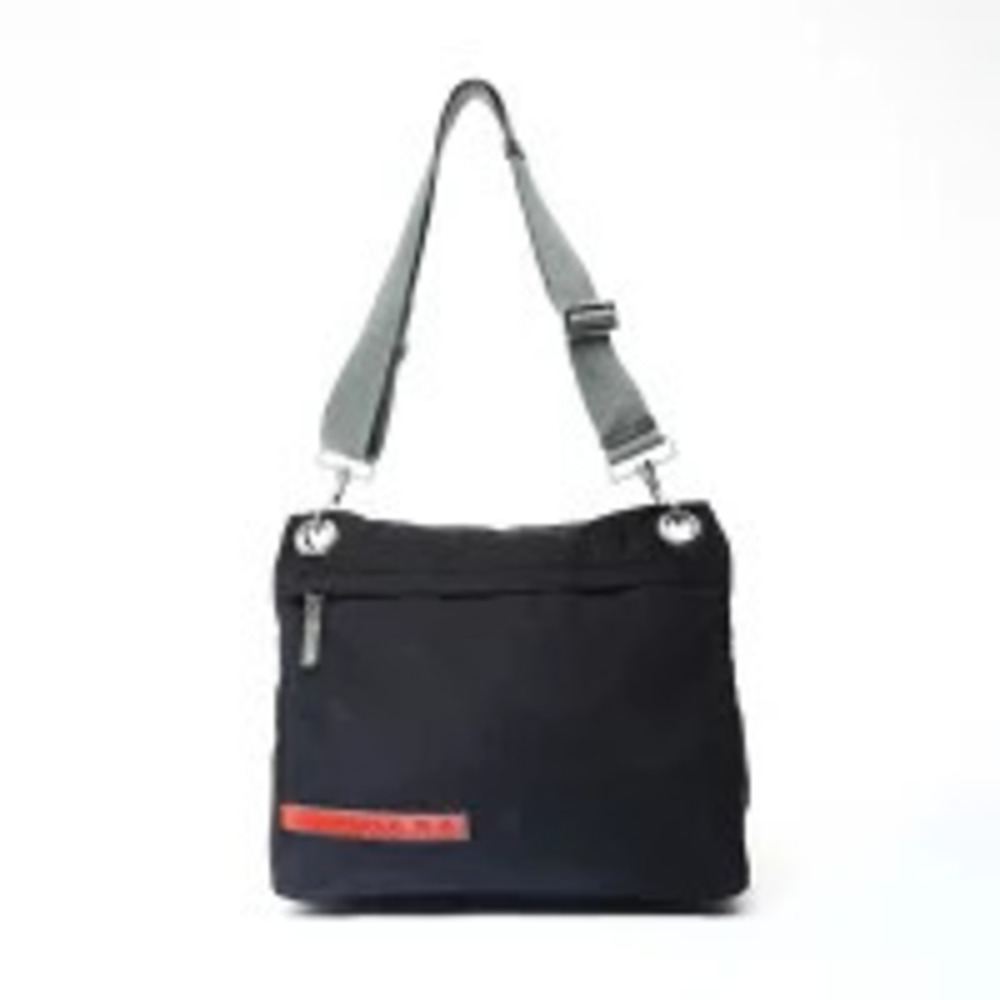 Prada Bag Canvas Sport Black Shoulder